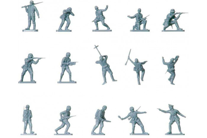 Classic Kit VINTAGE figurky A00705V - WWII German Infantry (1:76)