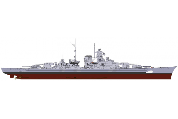 World of Warships - GERMAN BATTLESHIP BISMARCK (1:700) - 46501