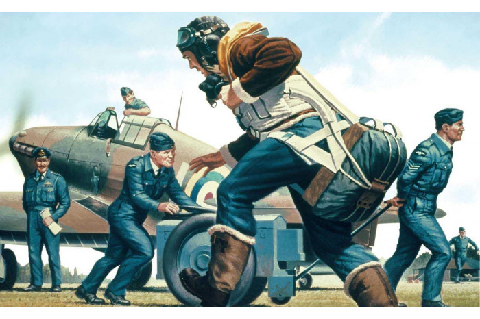 Classic Kit VINTAGE figurky A00747V - RAF Personnel (1:76)