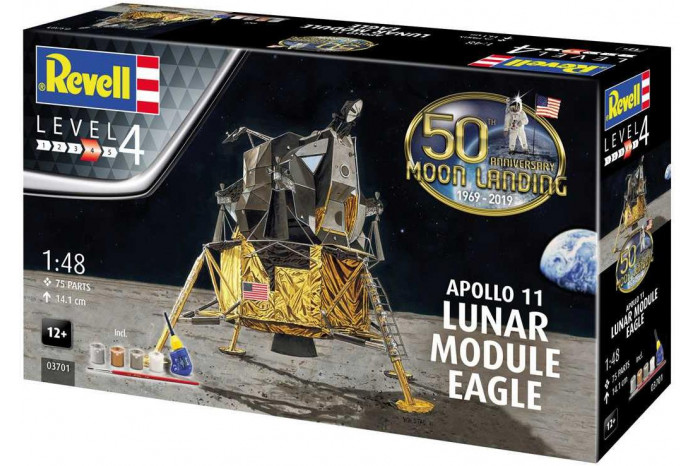 Gift-Set 03701 - Apollo 11 Lunar Module "Eagle" (50 Years Moon Landing) (1:48)