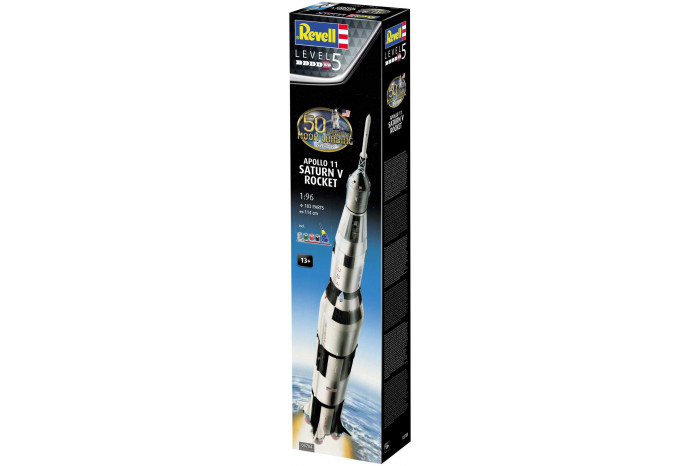 Gift-Set 03704 - Apollo 11 Saturn V Rocket (50 Years Moon Landing) (1:96)