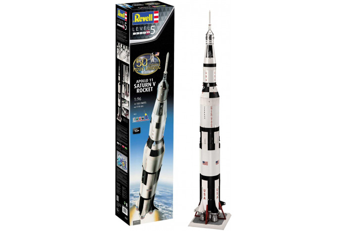 Gift-Set 03704 - Apollo 11 Saturn V Rocket (50 Years Moon Landing) (1:96)
