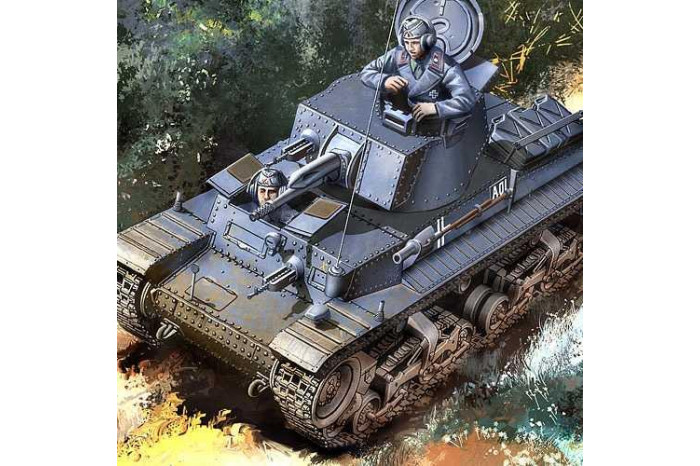 Model Kit tank 13280 - GERMAN ARMY 35(t) (1:35)