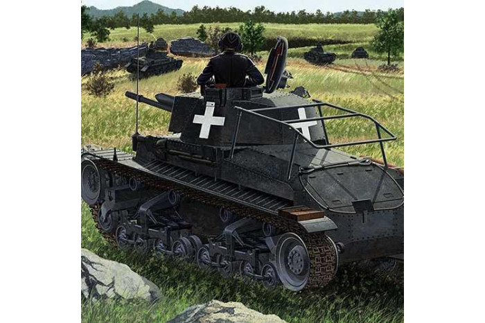 Model Kit tank 13313 - German Command Tank Pz.bef.wg 35(t) (1:35)