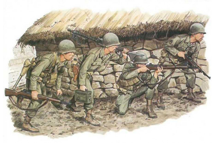 Model Kit figurky 6808 - G.I. (PUSAN PERIMETER 1950) (1:35)