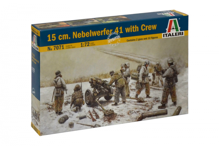 15 cm. NEBELWERFER 41 with CREW (1:72) - 7071