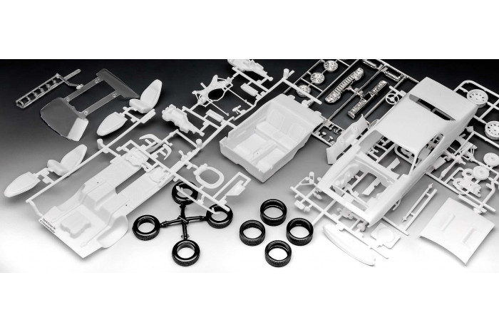 Plastic ModelKit auto 07692 - Fast & Furious - Dominics 1971 Plymouth GTX (1:24)