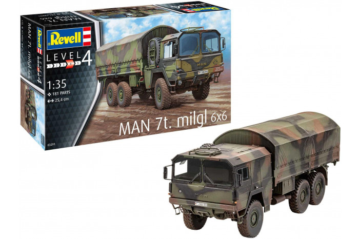 Plastic ModelKit military 03291 - MAN 7t Milgl (1:35)