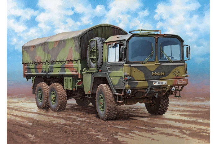 Plastic ModelKit military 03291 - MAN 7t Milgl (1:35)