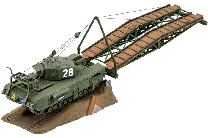 Plastic ModelKit tank 03297 - Churchill A.V.R.E. (1:76)