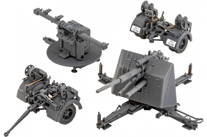 Plastic ModelKit military 03325 - 8,8 cm Flak 37 + Sd.Anh.202 (1:72)