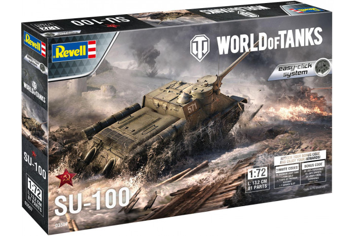 Plastic ModelKit World of Tanks 03507 - SU-100 (1:72)