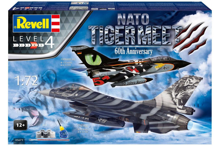 Gift-Set letadla 05671 - NATO Tiger Meet - 60th Anniversary (1:72)