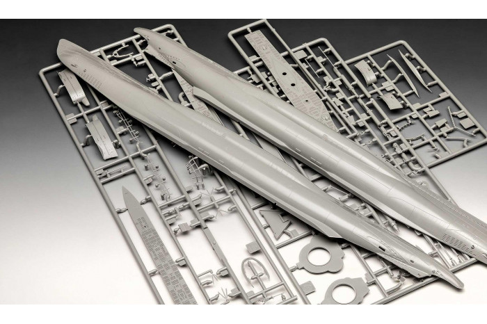 Gift-Set ponorka 05675 - Movie Set DAS BOOT - 40th Anniversary (1:144)