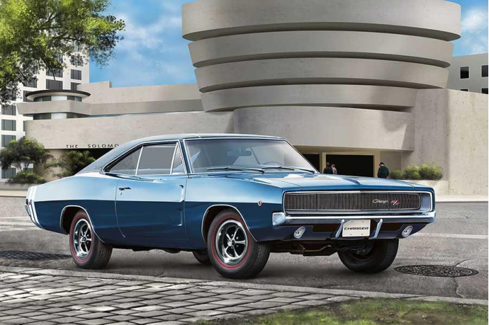 Plastic ModelKit auto 07188 - 1968 Dodge Charger R/T  (1:25)