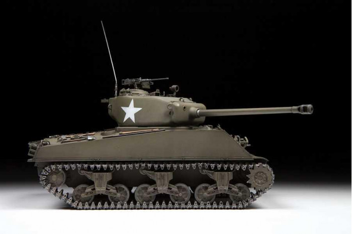 Model Kit tank 3676 - M4 A3 (76mm) Sherman Tank (1:35)