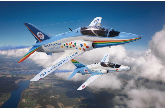 Classic Kit letadlo A73100 - NHS Charities Together Hawk (1:72)
