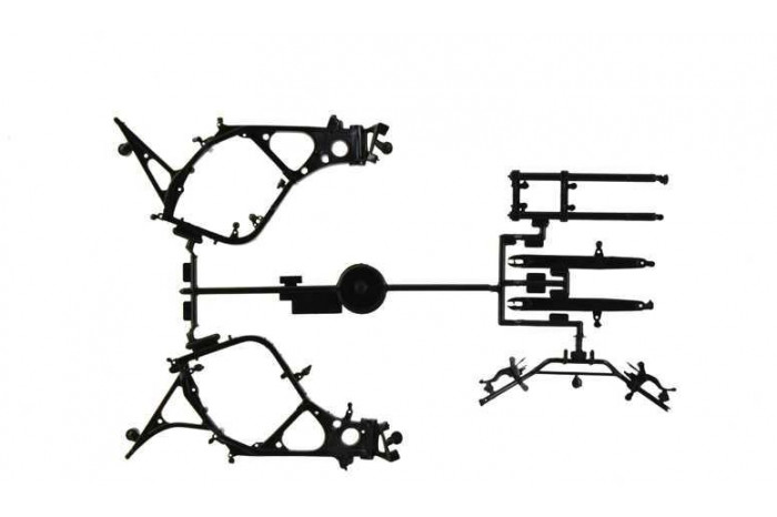 Model Kit motorka 4643 - Cagiva "Elephant" 850 Paris-Dakar 1987 (1:9)