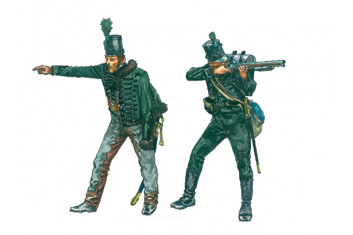 NAPOLEONIC WARS - BRITISH 95th rgt. (1:72) - 6083