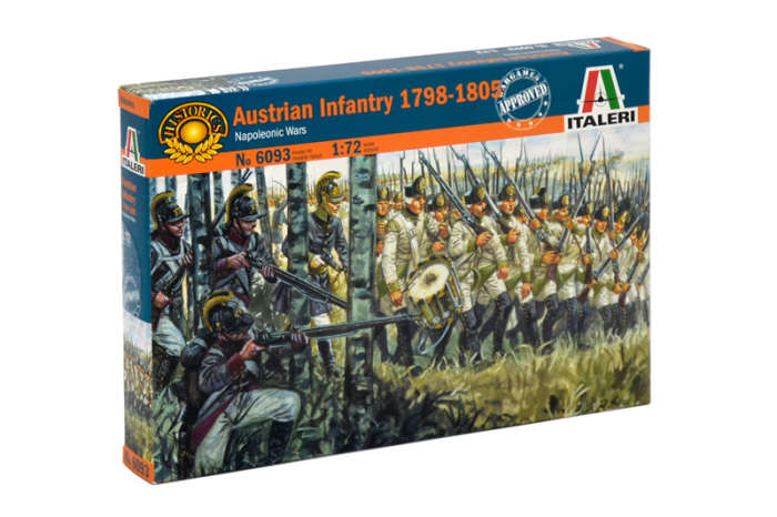 AUSTRIAN INFANTRY 1798-1805 (NAP.WARS) (1:72) - 6093