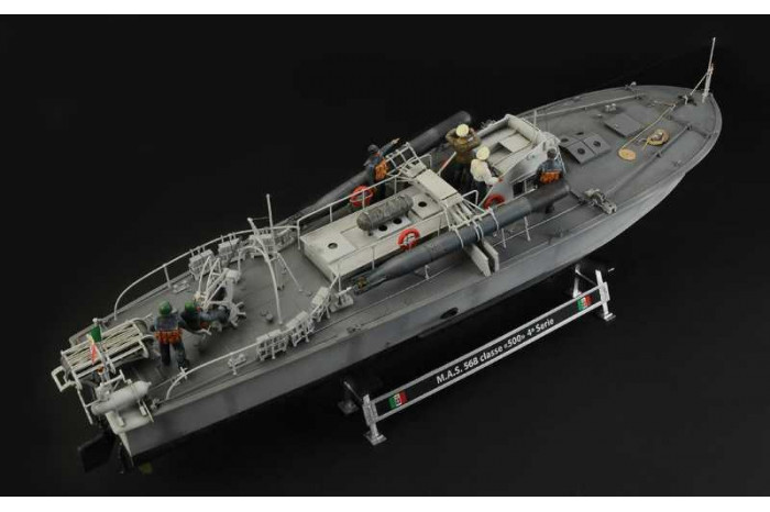 Model Kit loď 5626 - M.A.S. 563/568 with crew (1:35)