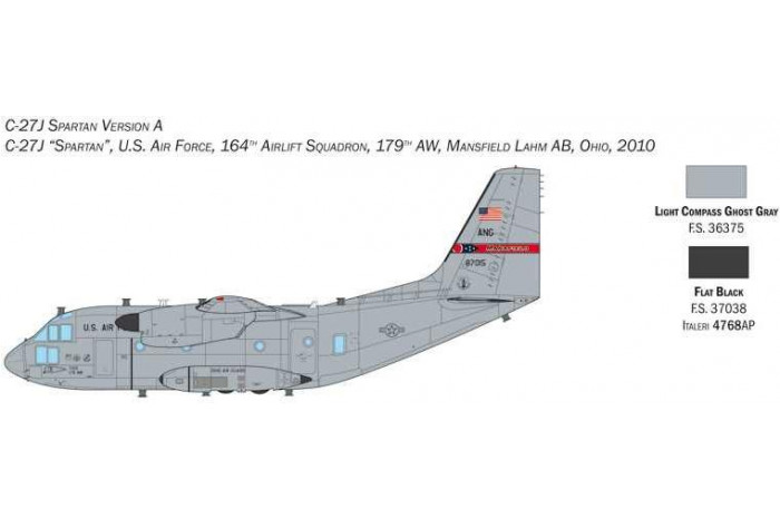 Model Kit letadlo 1450 - C-27A Spartan / G.222 (1:72)