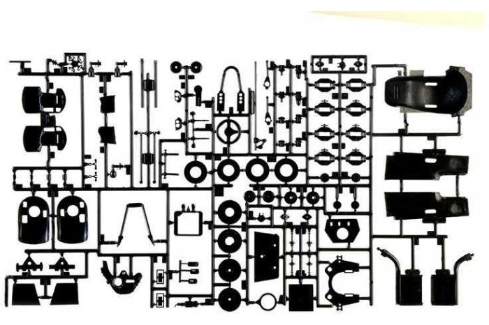 Model Kit auto 4711 - Mc Laren MP4/2C Prost Rosberg (1:12)