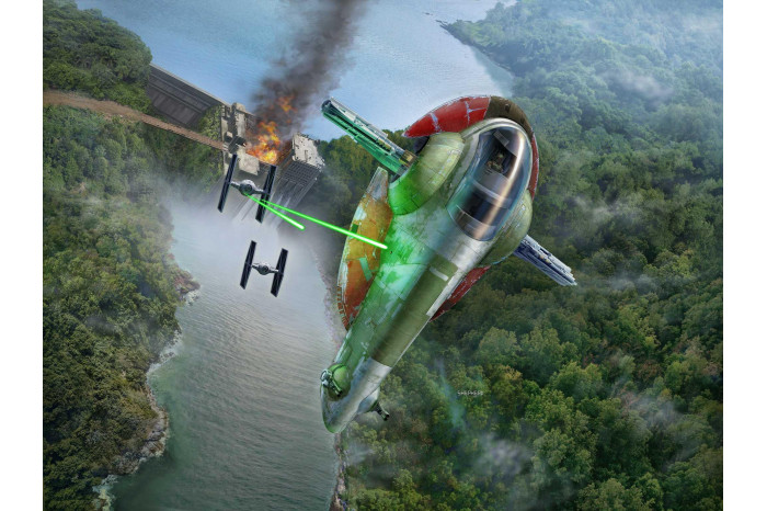 Plastic ModelKit SW 06785 - Boba Fett's Starship™ (1:88)