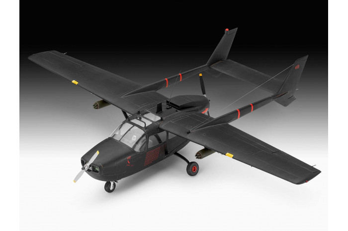 Plastic ModelKit letadlo 03819 - O-2A Skymaster (1:48)