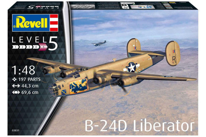 Plastic ModelKit letadlo 03831 - B-24D Liberator (1:48)