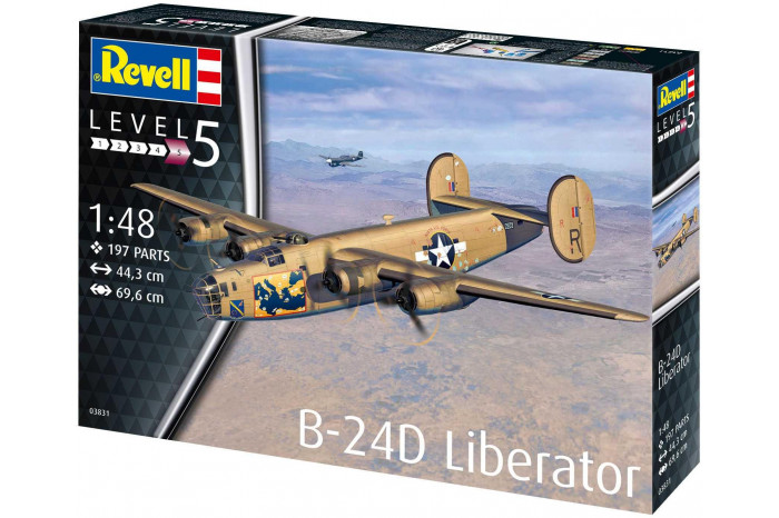 Plastic ModelKit letadlo 03831 - B-24D Liberator (1:48)