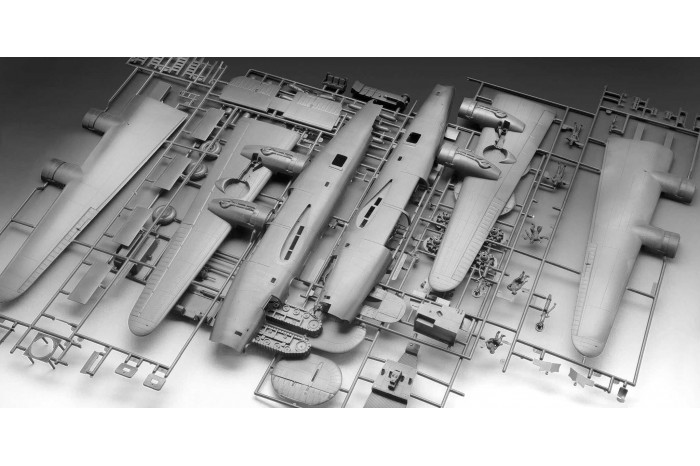 Plastic ModelKit letadlo 03831 - B-24D Liberator (1:48)