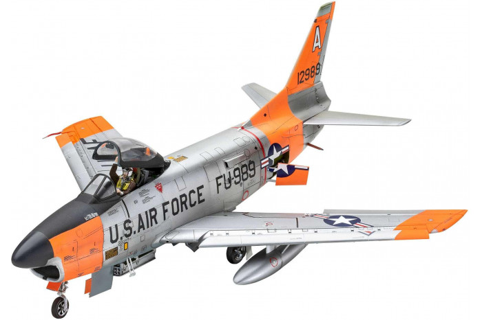 Plastic ModelKit letadlo 03832 - F-86D Dog Sabre (1:48)