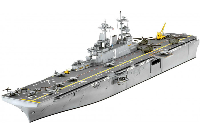 Plastic ModelKit loď 05178 - Assault Carrier USS WASP CLASS (1:700)