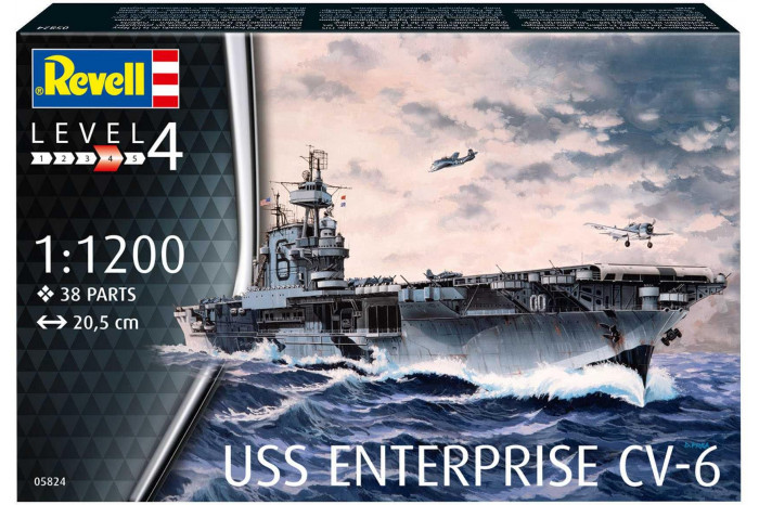 Plastic ModelKit loď 05824 - USS Enterprise (1:1200)
