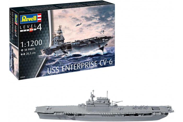 Plastic ModelKit loď 05824 - USS Enterprise (1:1200)