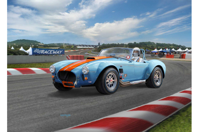 Plastic ModelKit auto 07708 - 65 Shelby Cobra 427 (1:24)