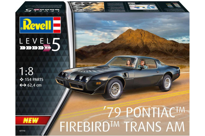 Plastic ModelKit auto 07710 - Pontiac Firebird Trans Am (1:8)