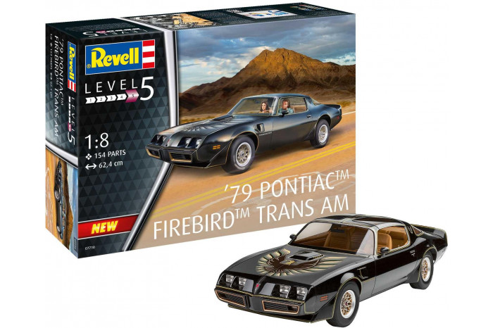Plastic ModelKit auto 07710 - Pontiac Firebird Trans Am (1:8)