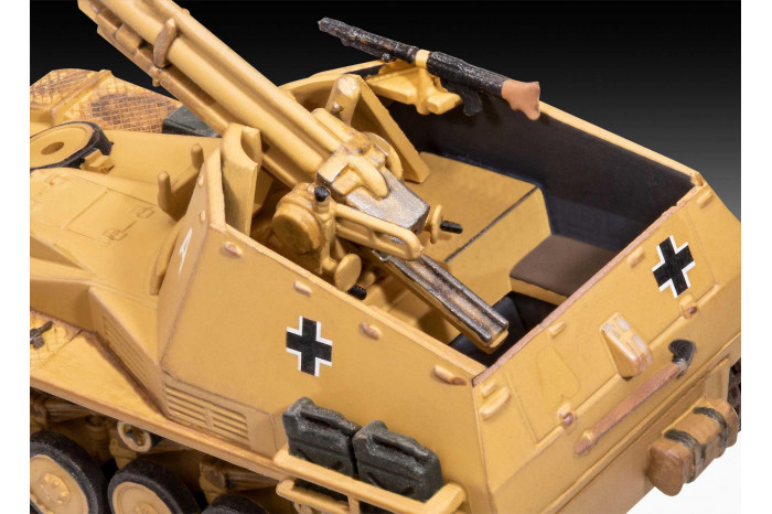 Gift-Set diorama 03334 - Sd.Kfz. 124 Wespe (1:76)