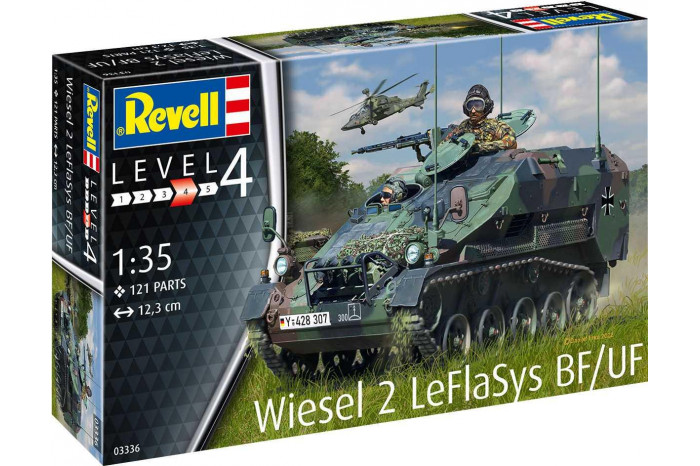 Plastic ModelKit military 03336 - Wiesel 2 LeFlaSys BF/UF (1:35)