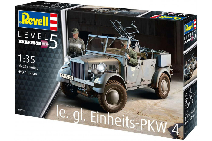 Plastic ModelKit military 03339 - Einheits-PKW Kfz.4 (1:35)