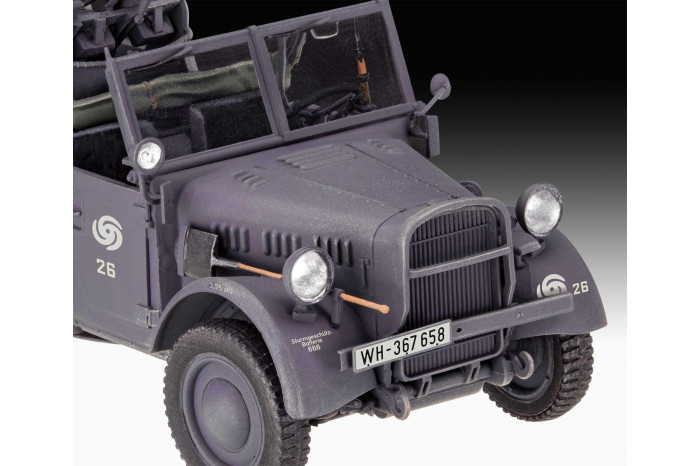 Plastic ModelKit military 03339 - Einheits-PKW Kfz.4 (1:35)