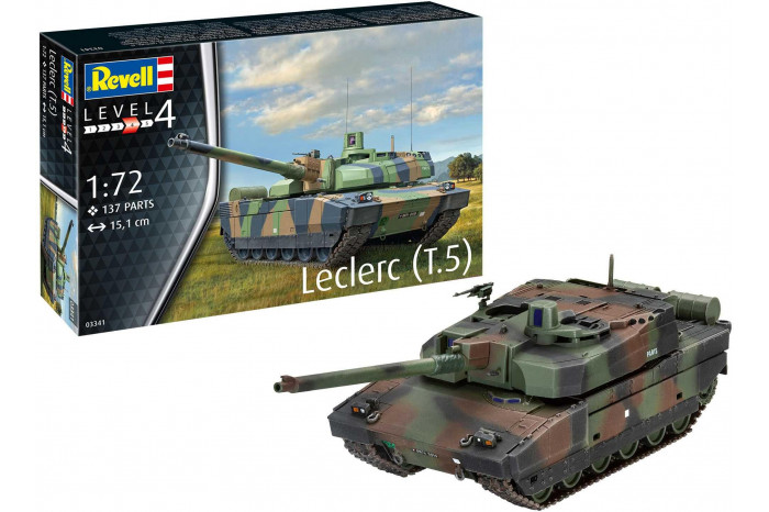 Plastic ModelKit tank 03341 - Leclerc T5 (1:72)
