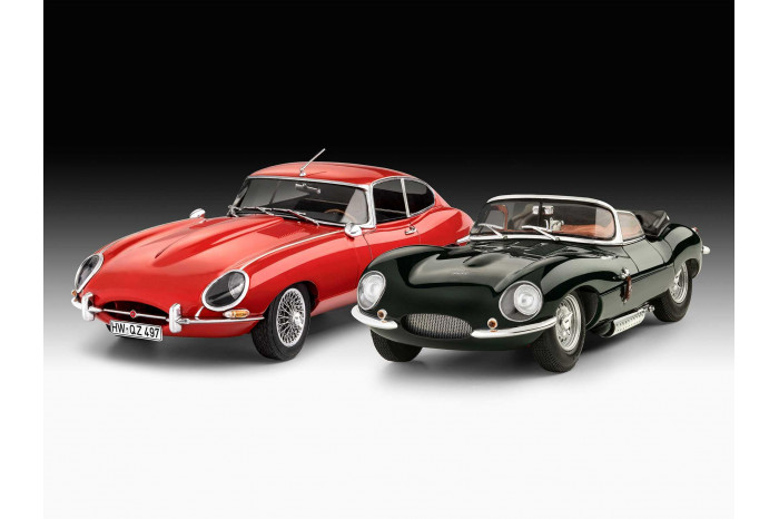 Gift-Set auta 05667 - "100 Years Jaguar" (1:24)