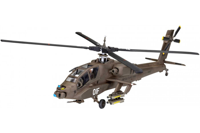 ModelSet vrtulník 63824 - AH-64A Apache (1:72)