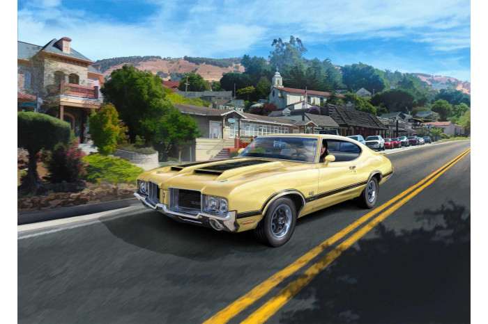 ModelSet auto 67695 - 71 Oldsmobile 442 Coupé (1:24)