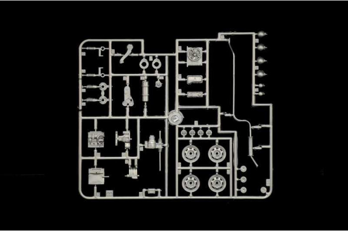 Model Kit auto 3666 - VW Golf "POLIZEI" (1:24)