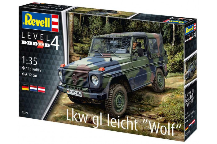 Plastic ModelKit military 03277 - Lkw gl leicht "Wolf" (1:35)