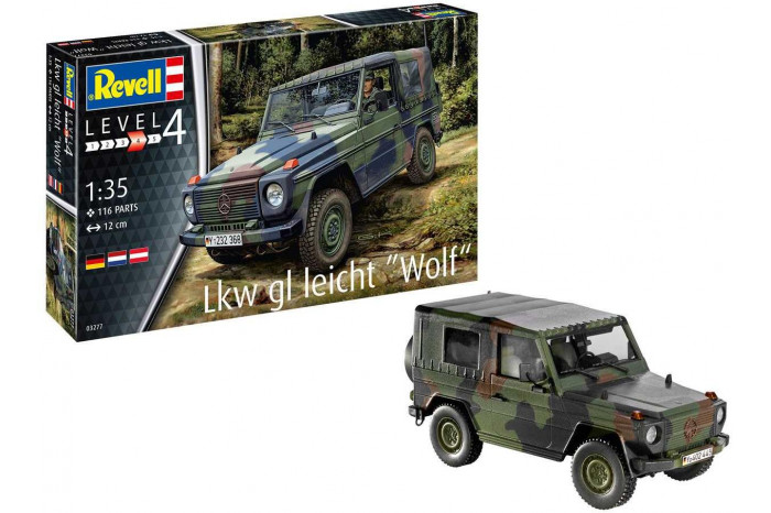 Plastic ModelKit military 03277 - Lkw gl leicht "Wolf" (1:35)